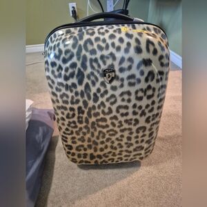 Heys Leopard Print Luggage Carry On